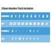 Executive Letters and Numbers for Letterboards  