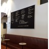 Executive Framed Felt Changeable Menu Letter Board 