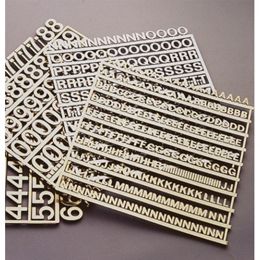 Executive Letters and Numbers for Letterboards  