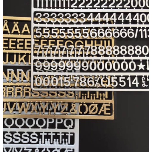 Executive Framed Felt Changeable Menu Letter Board 