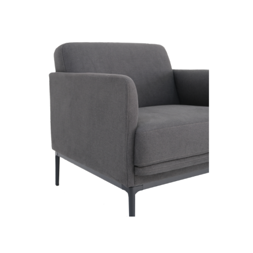Aspen Sofa Lounge - Charcoal Fabric 