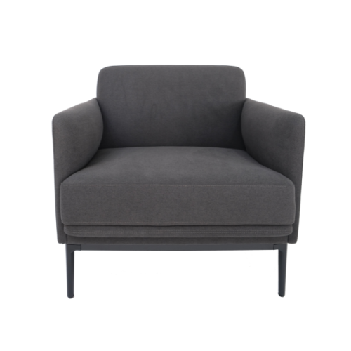 Aspen Sofa Lounge - Charcoal Fabric 