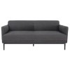 Aspen Sofa Lounge - Charcoal Fabric 