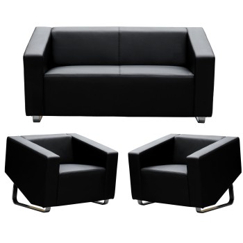Cube Leather Lounge