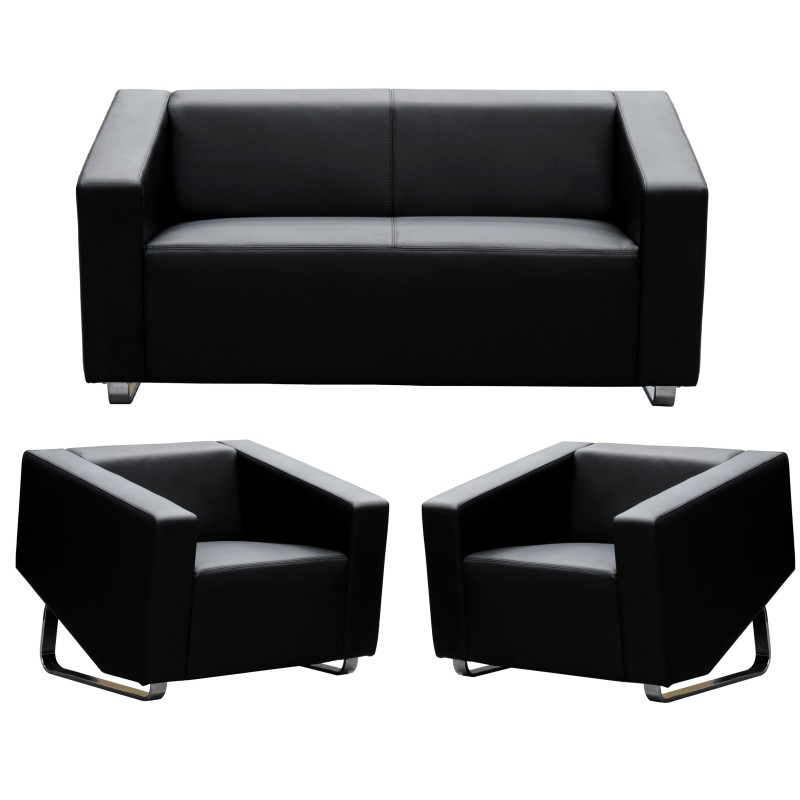 Cube Leather Lounge