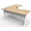 Deluxe Rapid Span Corner Workstation - Choice of Top and Choice of Bases