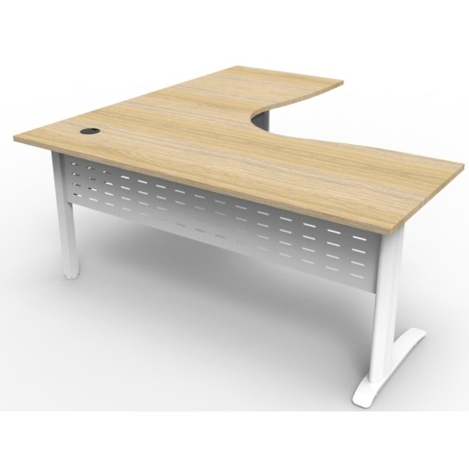 Deluxe Rapid Span Corner Workstation - Choice of Top and Choice of Bases