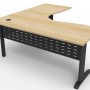 Deluxe Rapid Span Corner Workstation - Choice of Top and Choice of Bases