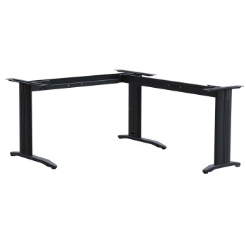 WSTB Corner Desk Metal Frame With Optional Modesty Panels