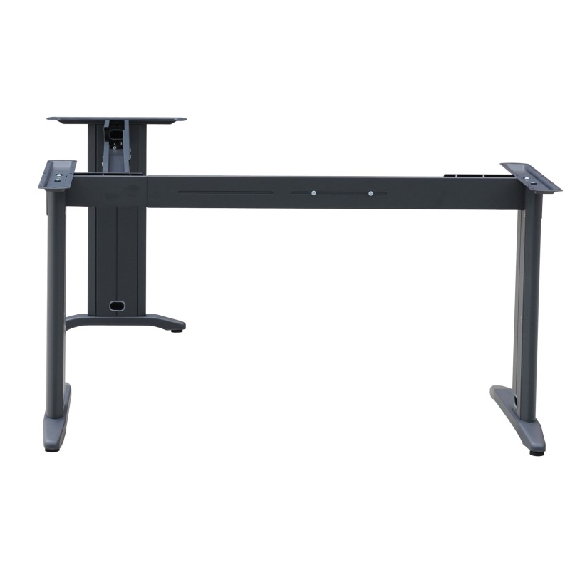 WSTB Corner Desk Metal Frame With Optional Modesty Panels