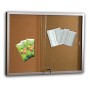 Sliding Glass Door Display Case - Cork