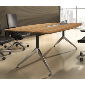 Novara  Boardroom Table 2.4m Zebrano 