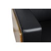 Novara Executive Lounge Wood Veneer and Leather