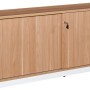Credenza Birch and White