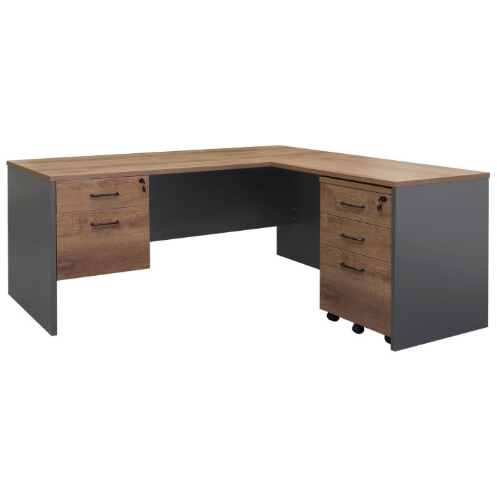 Desk Walnut and Graphite