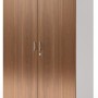 Cupboard Full Doors Lockable in Birch and White