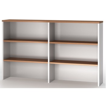Overhead Hutch in Birch and White