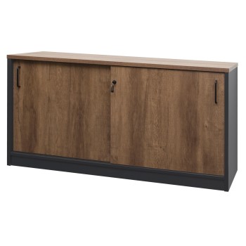 Credenza Walnut and Graphite