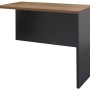 Desk Extension - Walnut and Graphite