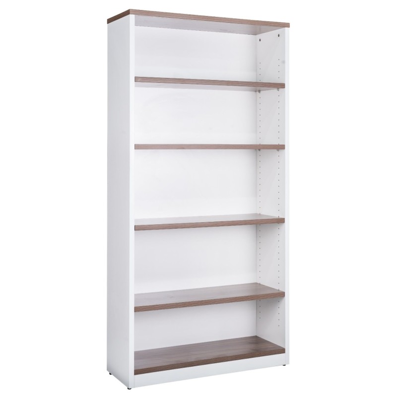 Bookcase in Sepia and White - 1800mm High 