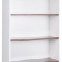 Bookcase in Sepia and White - 1800mm High 