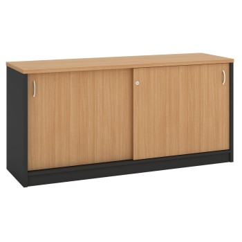 Credenza Beech & Graphite 