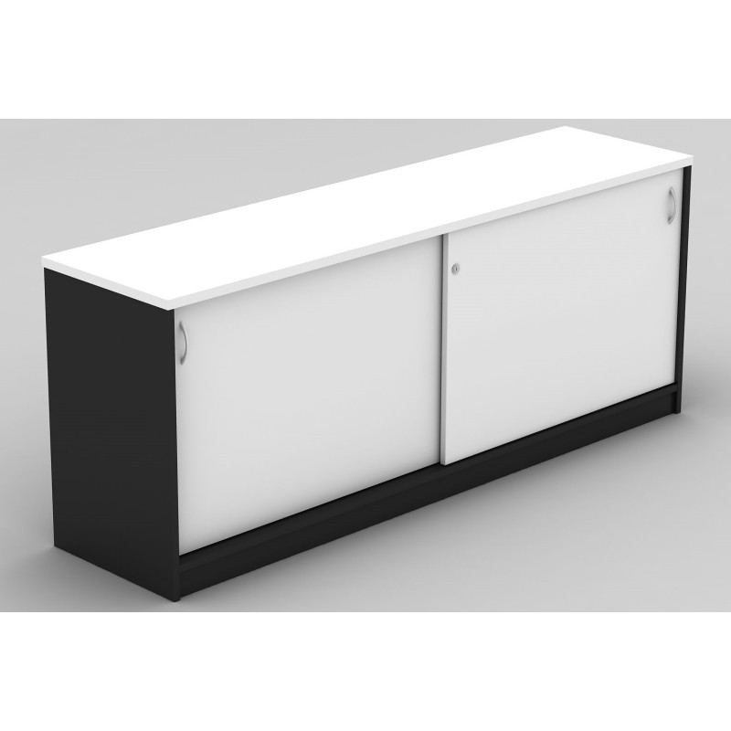 Credenza White & Graphite
