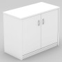 Stationery Cupboard Lockable in White 