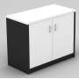 Stationery Cupboard Lockable in White and Graphite