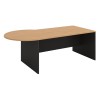 P-Shape Desk  2100mm - Beech & Graphite