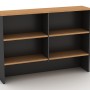 Overhead Hutch in Beech and Graphite