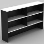 Overhead Hutch in White and Graphite