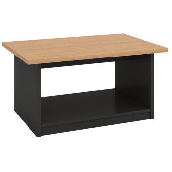 Coffee Table  Beech and Graphite 