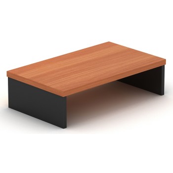 Monitor Riser in Cherry and Graphite