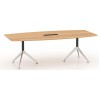 Potenza Boardroom Table 2.4m Birch 