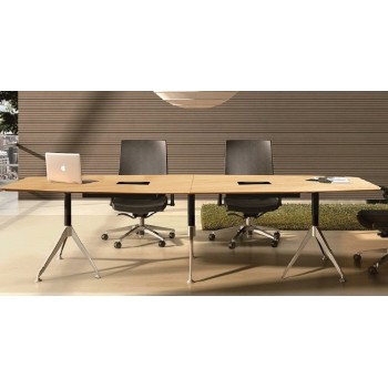 Potenza Boardroom Table 3m Birch 