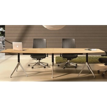 Potenza Boardroom Table 3m Birch 