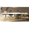 Potenza Boardroom Table 3m White