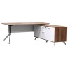 Potenza Executive Desk Sepia