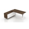 Potenza Executive Desk Sepia