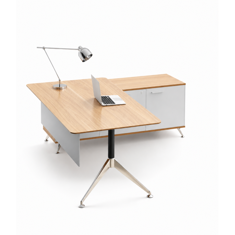 Potenza Executive Desk Birch