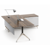 Potenza Executive Desk Sepia