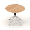Potenza Executive Meeting Table Birch 900mm