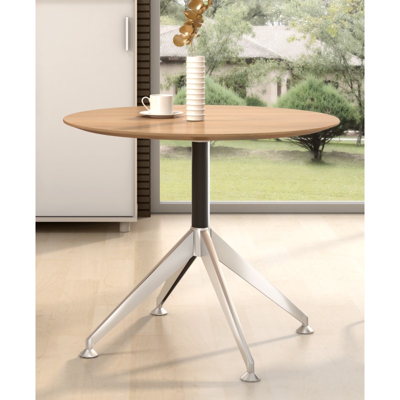Potenza Executive Meeting Table Birch 900mm