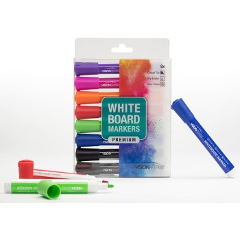 Premium Whiteboard Markers - 8 Pack