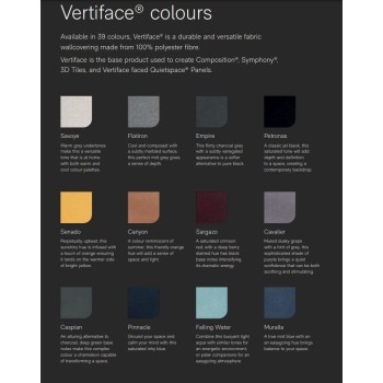 Autex Quietspace Wall and Ceiling Panels with Vertiface