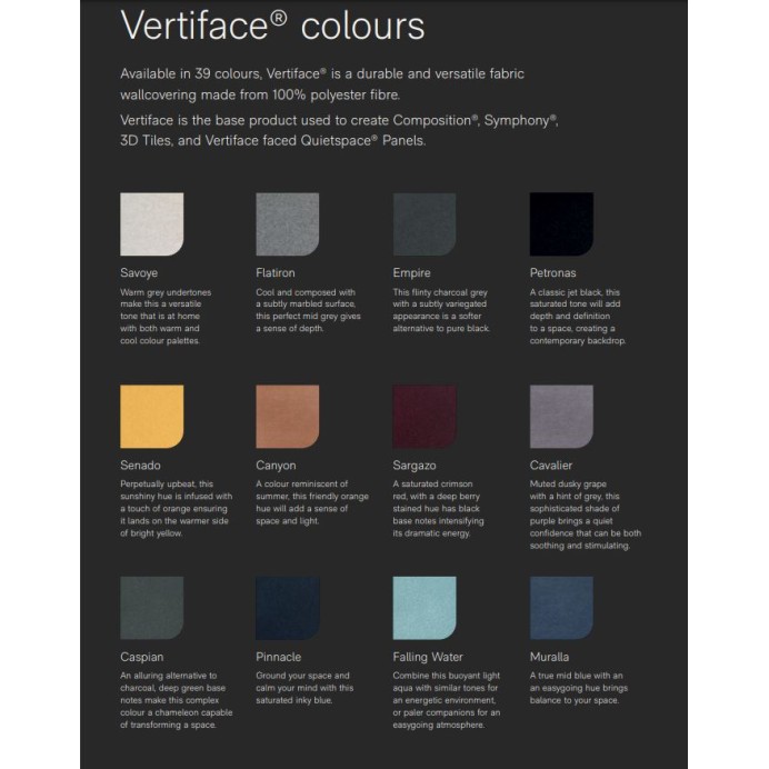 Autex Vertiface LX6 Slim 4mm Frame Pinboard