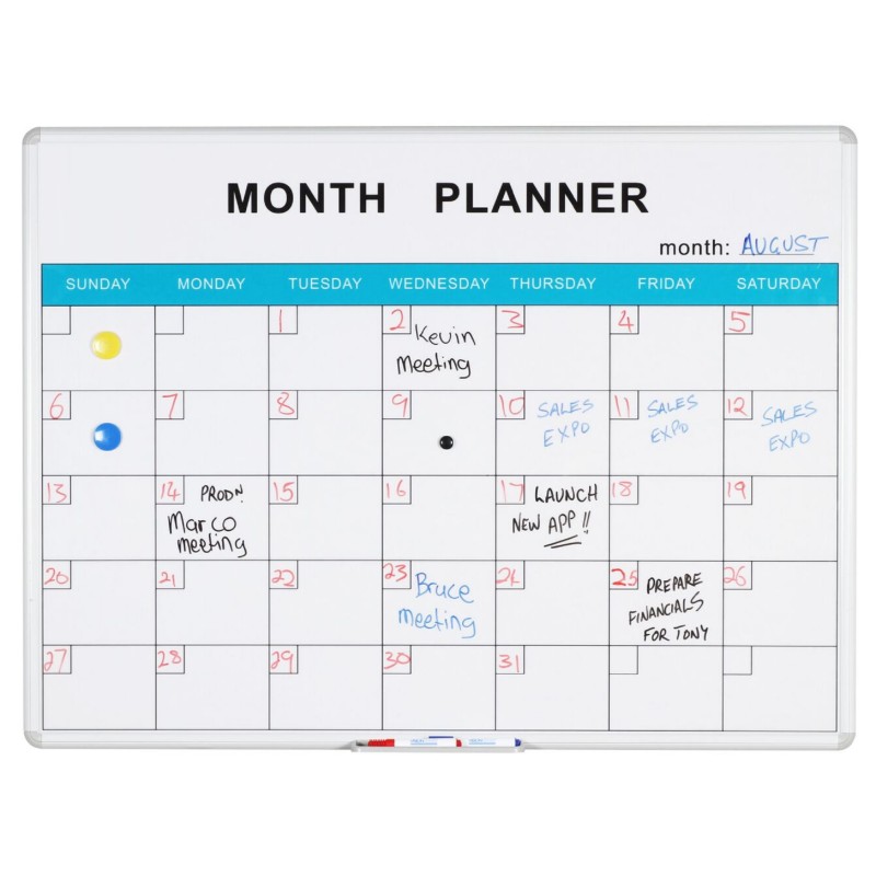 Perpetual Month Planner Deluxe