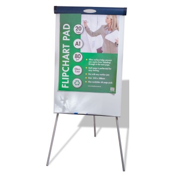 Flipchart Whiteboard with Easel Stand