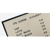 Executive Framed Felt Changeable Menu Letter Board 